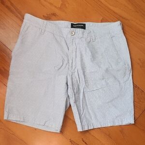 Rodd & Gunn Light Blue Flat Front Shorts, Mens 34